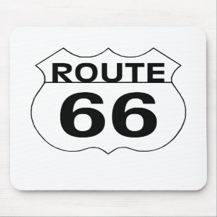 Alfombrilla De Ratón Cojín de ratón de la ruta 66