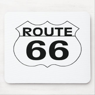 Alfombrilla De Ratón Cojín de ratón de la ruta 66