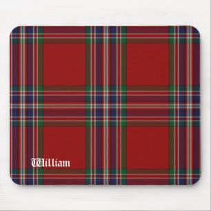 Alfombrilla De Ratón Cojín de ratón de la tela escocesa de tartán de
