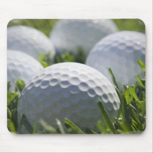 Alfombrilla De Ratón Cojín de ratón de las pelotas de golf