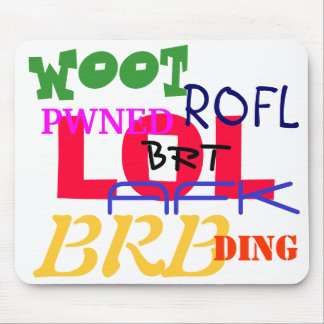 Alfombrilla De Ratón Cojín de ratón de las siglas