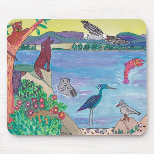 Alfombrilla De Ratón Cojín de ratón de los amigos de Marrowstone (Frente)