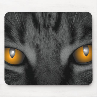 Alfombrilla De Ratón Cojín de ratón de los ojos de gatos