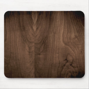 Alfombrilla De Ratón Cojín de ratón de madera de caoba profundo del