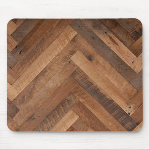 Alfombrilla De Ratón Cojín de ratón de madera reclamado
