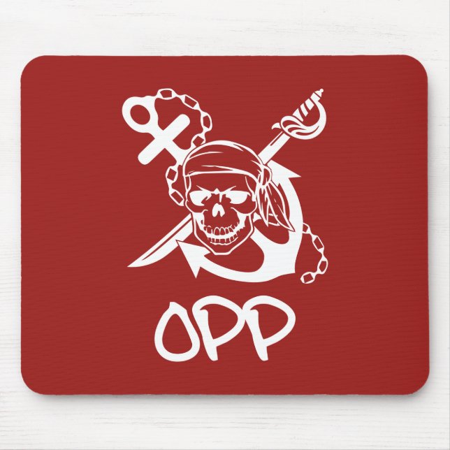 Alfombrilla De Ratón Cojín de ratón de OPP el | (Frente)