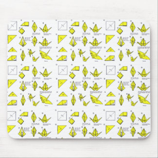 Alfombrilla De Ratón Cojín de ratón de Origami