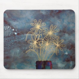 Alfombrilla De Ratón Cojín de ratón de plata de la noche