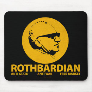 Alfombrilla De Ratón Cojín de ratón de ROTHBARDIAN