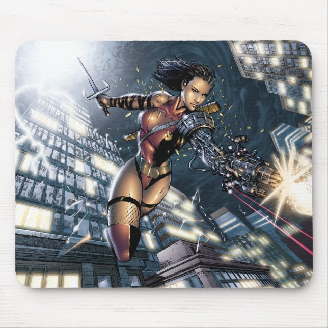 Alfombrilla De Ratón Cojín de ratón de Shell del alboroto (Frente)