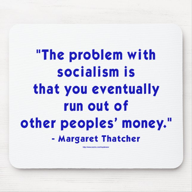 Alfombrilla De Ratón Cojín de ratón de Thatcher (Frente)