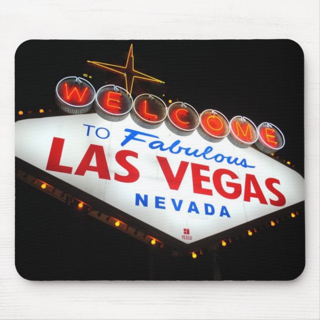 Alfombrilla De Ratón Cojín de ratón de Vegas (Frente)