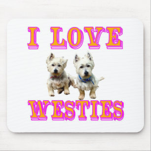 Alfombrilla De Ratón Cojín de ratón de Westies
