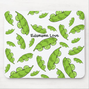 Alfombrilla De Ratón Cojín de ratón del amor de Edamame