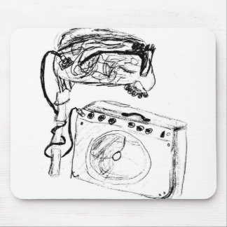 Alfombrilla De Ratón Cojín de ratón del amperio del cerebro