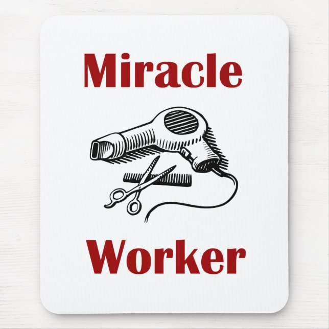 Alfombrilla De Ratón Cojín de ratón del Beautician (Frente)