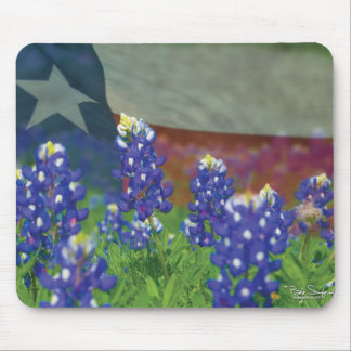 Alfombrilla De Ratón Cojín de ratón del bluebonnet de Tejas