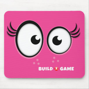 Alfombrilla De Ratón Cojín de ratón del chica de la teja