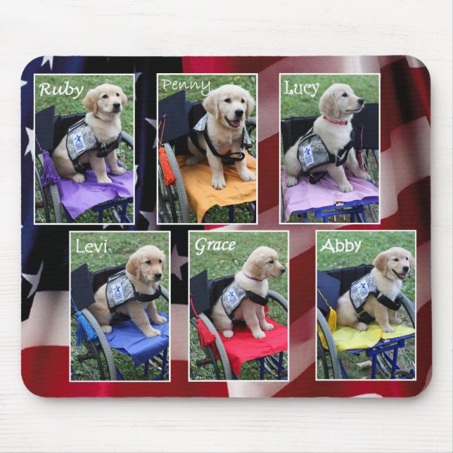 Alfombrilla De Ratón Cojín de ratón del collage de la graduación (Frente)