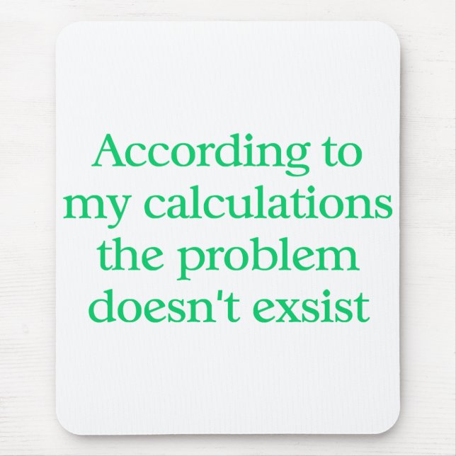 Alfombrilla De Ratón Cojín de ratón del contable (Frente)