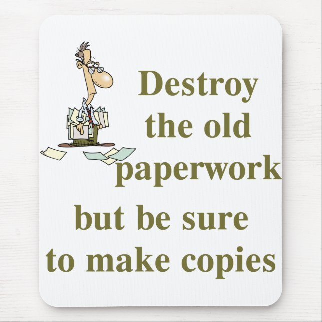 Alfombrilla De Ratón Cojín de ratón del contable (Frente)