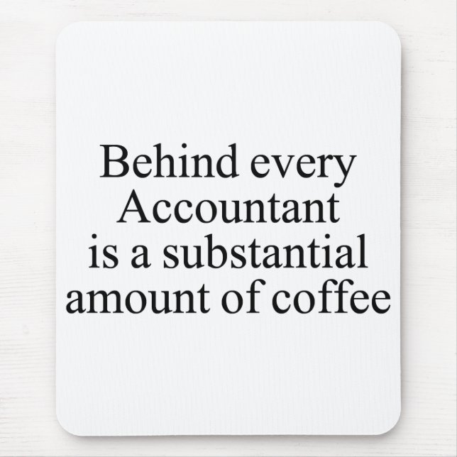 Alfombrilla De Ratón Cojín de ratón del contable (Frente)