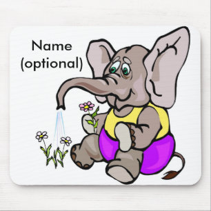 Alfombrilla De Ratón Cojín de ratón del elefante