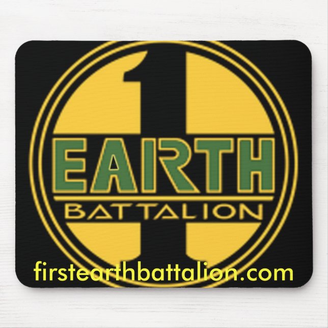 Alfombrilla De Ratón cojín de ratón del firstearthbattalion (Frente)