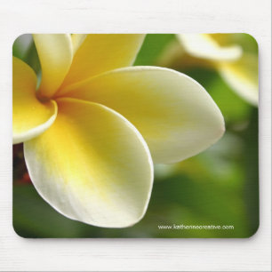 Alfombrilla De Ratón cojín de ratón del frangipani