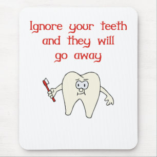 Alfombrilla De Ratón Cojín de ratón del higienista dental