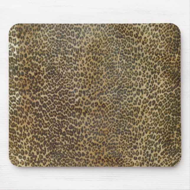 Alfombrilla De Ratón Cojín de ratón del leopardo (Frente)