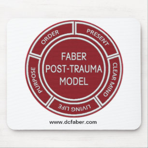 Alfombrilla De Ratón Cojín de ratón del modelo del trauma del poste d