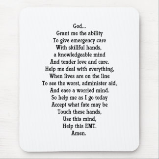 Alfombrilla De Ratón Cojín de ratón del paramédico