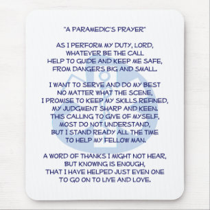 Alfombrilla De Ratón Cojín de ratón del paramédico