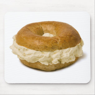 Alfombrilla De Ratón Cojín de ratón del queso del panecillo w/Cream