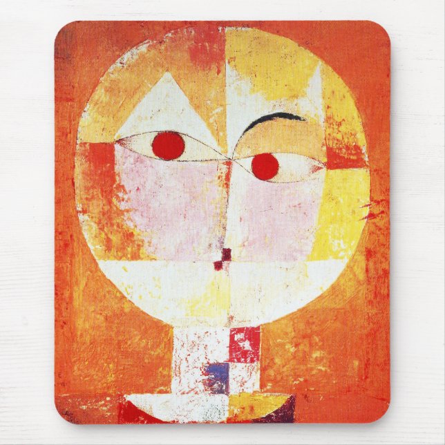 Alfombrilla De Ratón Cojín de ratón del Senecio de Paul Klee (Frente)