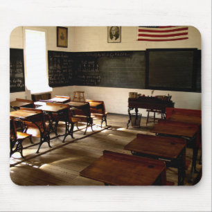 Alfombrilla De Ratón cojín de ratón del sitio de escuela vieja