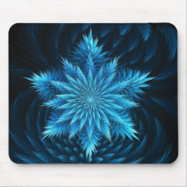 Alfombrilla De Ratón Cojín de ratón del soplo del copo de nieve