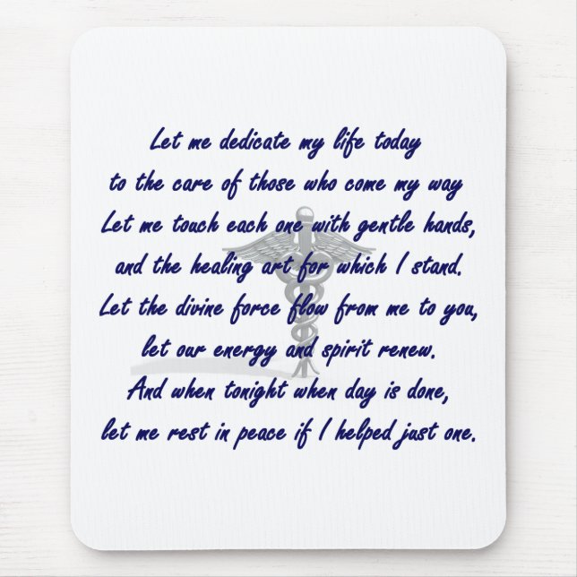 Alfombrilla De Ratón Cojín de ratón del terapeuta físico (Frente)