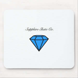 Alfombrilla De Ratón Cojín de ratón del zafiro del patín