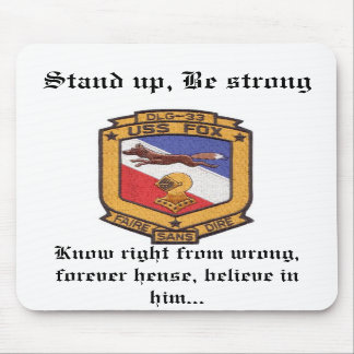 Alfombrilla De Ratón Cojín de ratón del ZORRO de USS
