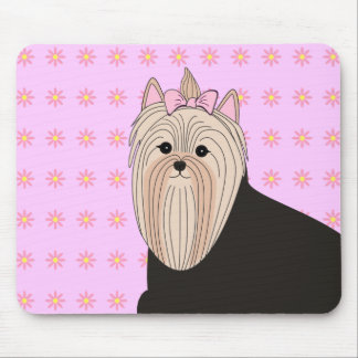 Alfombrilla De Ratón Cojín de ratón dulce de Yorkie