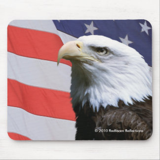 Alfombrilla De Ratón Cojín de ratón Eagle-Americano patriótico de la