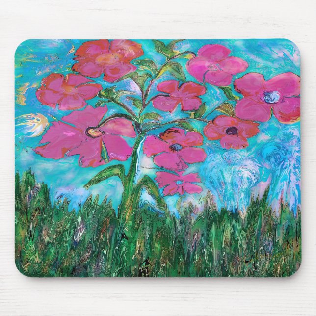 Alfombrilla De Ratón Cojín de ratón feliz del día (Frente)