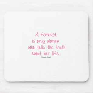 Alfombrilla De Ratón Cojín de ratón feminista