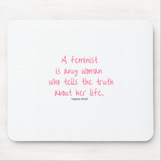Alfombrilla De Ratón Cojín de ratón feminista