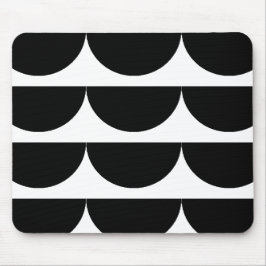 Alfombrilla De Ratón Cojín de ratón geométrico el en semi-círculo