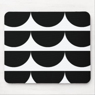 Alfombrilla De Ratón Cojín de ratón geométrico el en semi-círculo