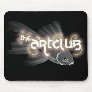 Alfombrilla De Ratón Cojín de ratón gris de los pescados