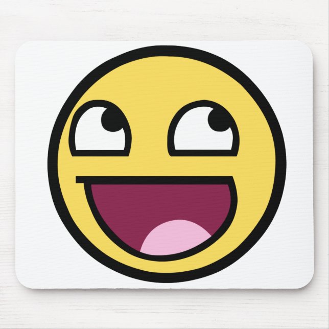 Alfombrilla De Ratón Cojín de ratón impresionante de la cara (Frente)